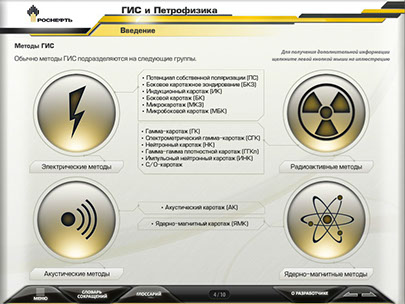 Мультимедийный курс для ОАО «НК «РОСНЕФТЬ» «ГИС и Петрофизика» - введение