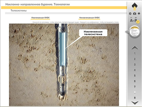 Мультимедийный дистанционный курс для ОАО «НК «РОСНЕФТЬ» «Сопровождение бурения» - телесистемы