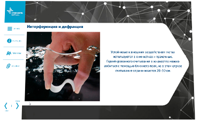 Электронный интерактивный курс «Технология радиочастотной идентификации объектов» для eNANO - интерференция и дифракция